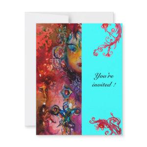 EXCALIBUR , bright red ,pink blue
