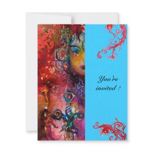 EXCALIBUR , bright red ,pink blue