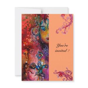 EXCALIBUR , bright red ,pink blue orange