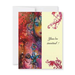 EXCALIBUR , bright red ,pink blue yiellow