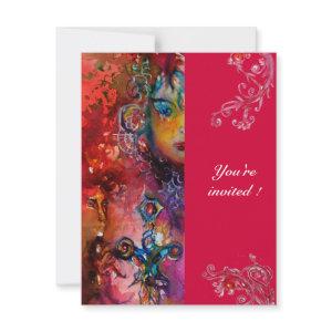 EXCALIBUR , bright red ,pink