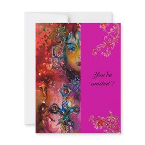 EXCALIBUR , bright red ,pink violet