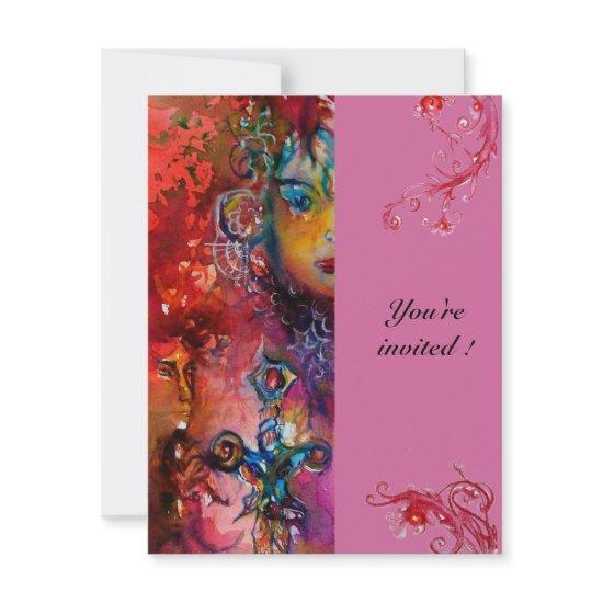 EXCALIBUR , bright red ,pink violet