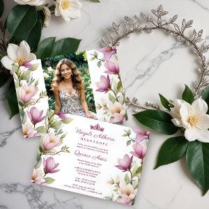 Exuberant Lovely Spring Magnolia Frame Garlands