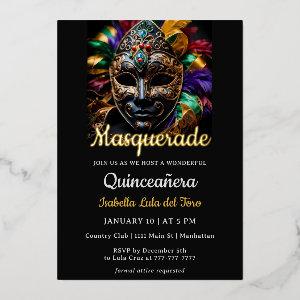 Fabulous Masquerade Birthday Foil