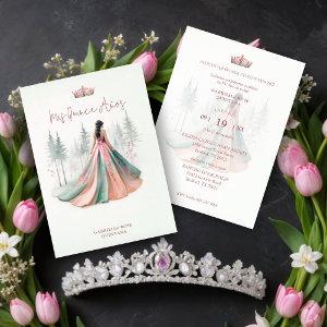 Fabulous Pink Chic Romantic Spanish Quinceañera
