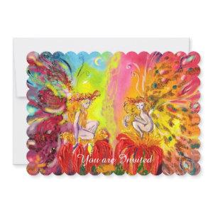 FAIRIES OF DAWN ,Magic Blue Gold Sparkles