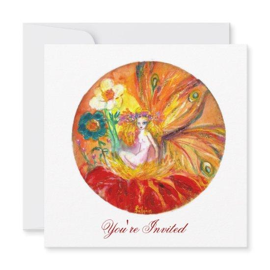 FAIRY OF THE FLOWERS red blue yellow white