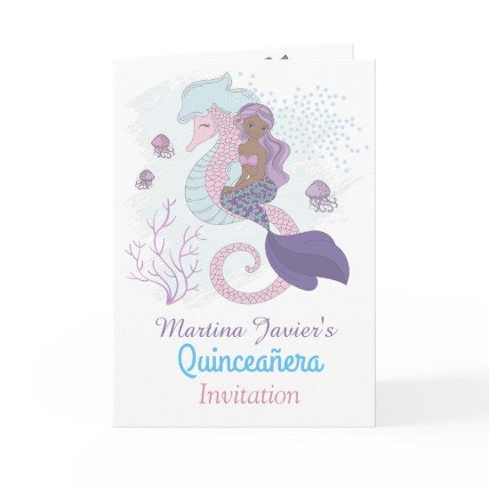 Fairy Tale Mermaid Quinceañera 15th Birthday