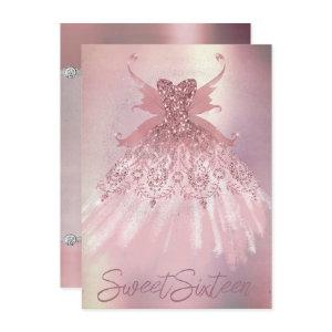 Fairy Wing Mauve Gown | Luxurious Dusty Pink Sheen