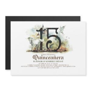 Fairytale 15th Birthday Quinceanera Magnetic