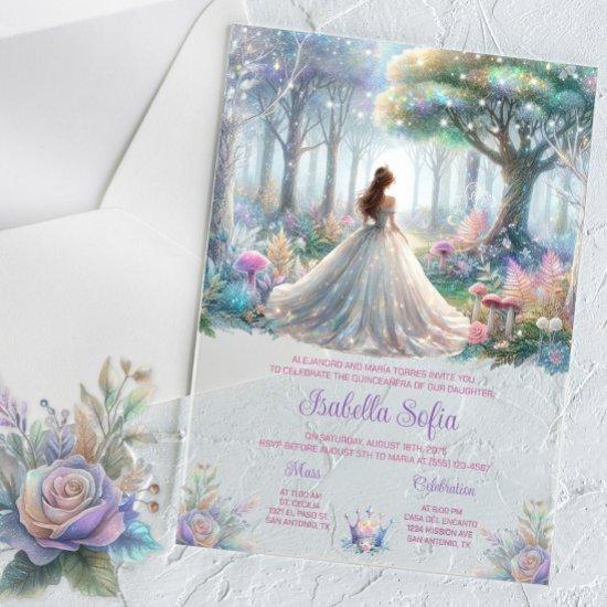 Fairytale Forest Quinceañera Acrylic
