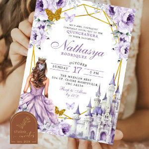 Fairytale Gold Purple Mexican Princess Castle
