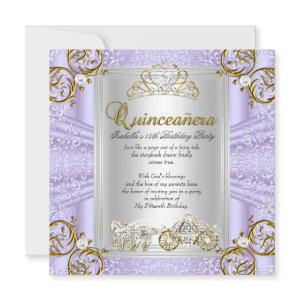 Fairytale Quinceanera 15th Birthday Lavender