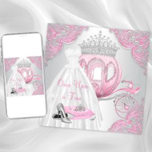 Fancy Pink Cinderella Princess Birthday Party