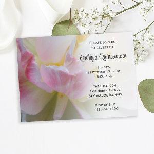 Fancy Pink Tulip Quinceanera