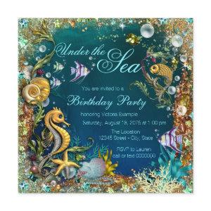 Fancy Under the Sea Birthday Party