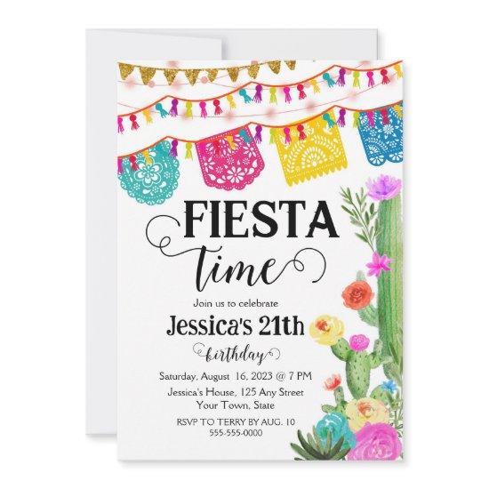Fiesta Birthday Party  Mexican theme
