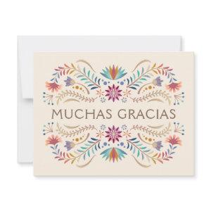 Fiesta Boho Birthday Shower Wedding Thank You Card