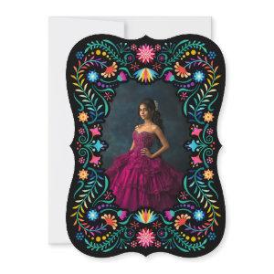 Fiesta Floral Quinceañera Wedding Save the Date