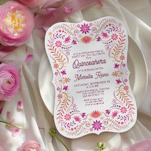 Fiesta Pink Quinceanera