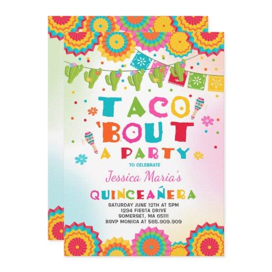 Fiesta Quinceanera  Taco Bout A Party