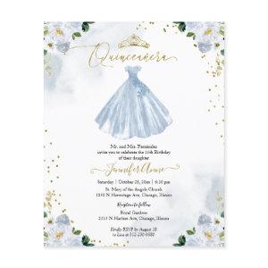 Floral Budget Quinceanera  Bilingual