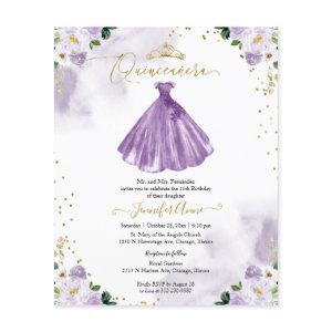 Floral Budget Quinceanera  Bilingual