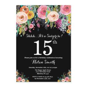 Floral Surprise 15th Birthday