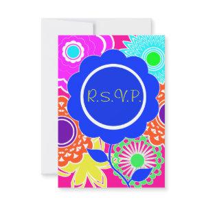 Flower Power Reply Card