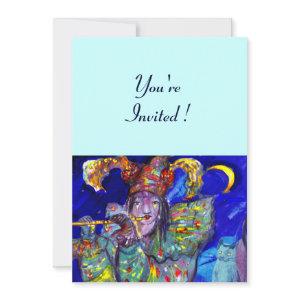 FLUTIST IN BLUE