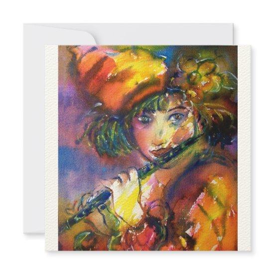 FLUTIST PORTRAIT / Venetian Masquerade Announcement