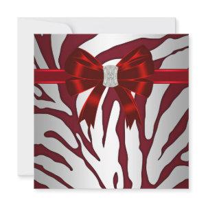 Formal Red Zebra