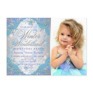 Frozen Winter Wonderland Birthday Party