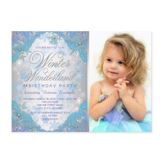 Frozen Winter Wonderland Birthday Party