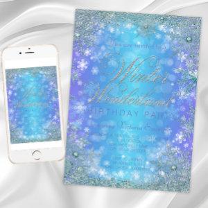 Frozen Winter Wonderland Birthday Party
