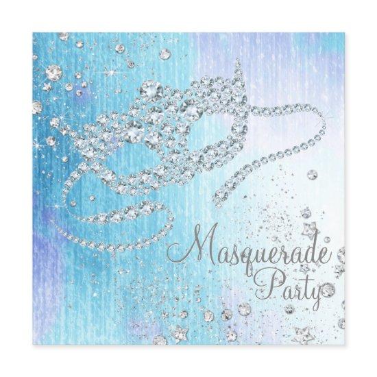 Frozen Winter Wonderland Diamond Masquerade Party