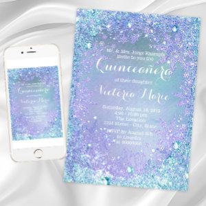 Frozen Winter Wonderland Quinceanera