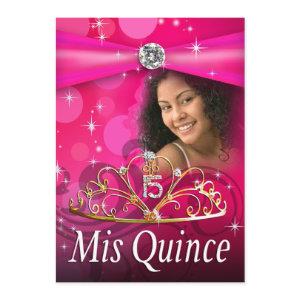 Fuschia Quinceanera 15 Princess Tiara  Photo