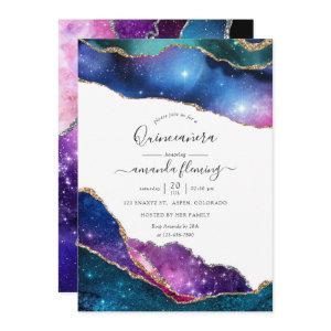 Galaxy Agate Quinceañera