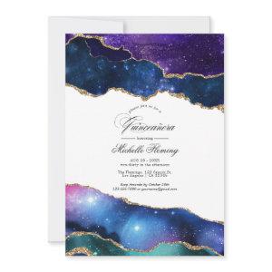 Galaxy Agate Quinceañera