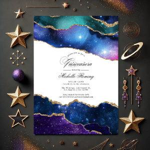 Galaxy Agate Quinceañera Photo