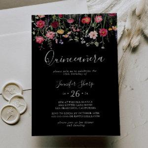 Garden Multicolor Wildflower Quinceañera