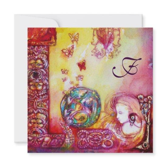 GARDEN OF LOST SHADOWS FAIRY & BUTTERFLY  Monogram Announcement