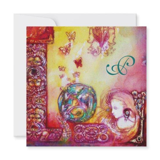 GARDEN OF LOST SHADOWS FAIRY & BUTTERFLY  Monogram Announcement