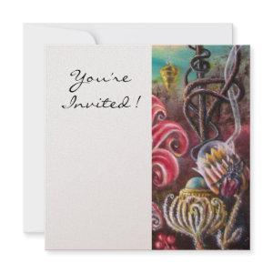 GARDEN OF THE MELISSA 2, Gold Metallic ,Fuchsia