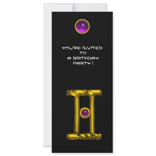 GEMINI ALEXANDRITE,amethyst bright yellow black