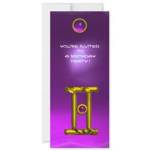GEMINI ALEXANDRITE,amethyst bright yellow