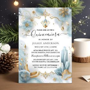 Get Lamp Ivory Ice Sky Gold Light Blue Quinceanera