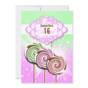 Girls birthday candy sweet 16